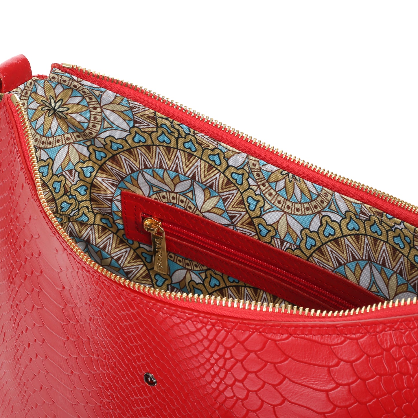 Bolso de mano mujer Elysee de piel rojo