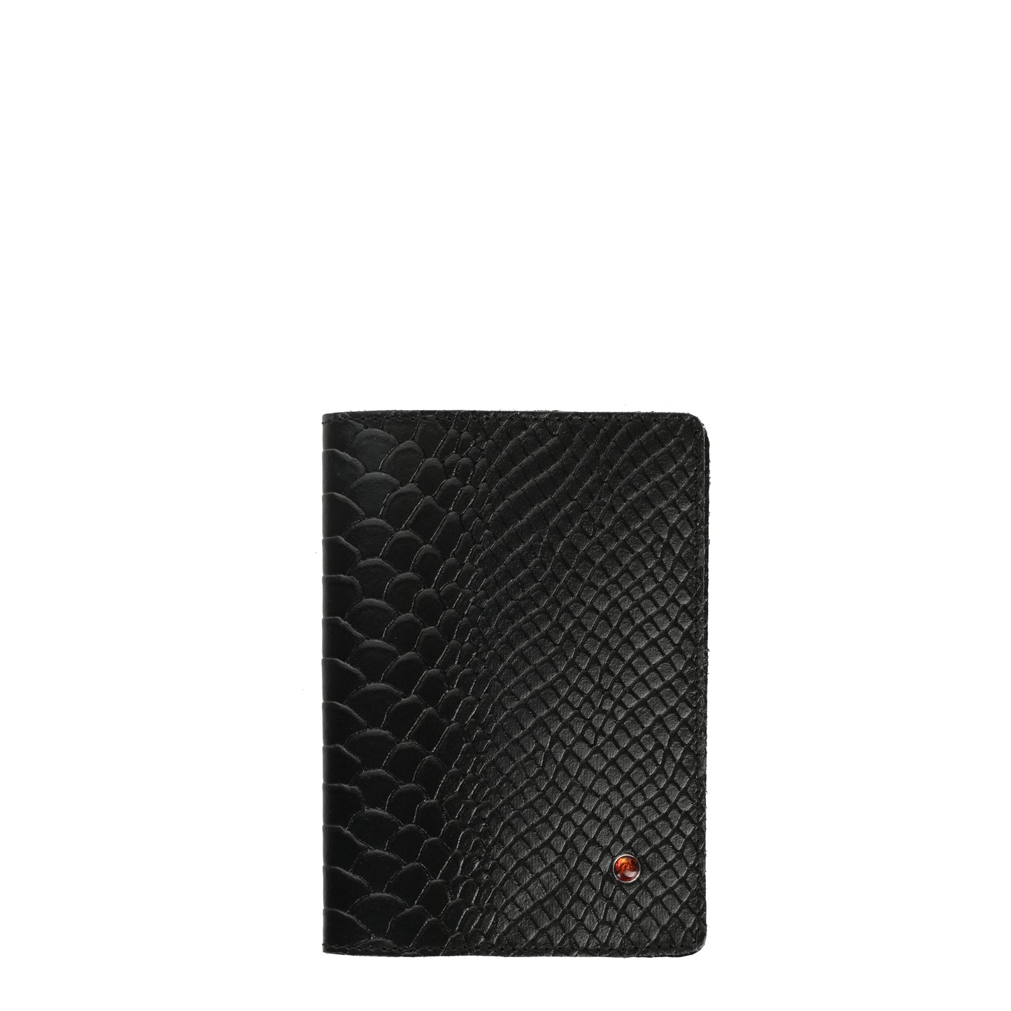 Black passport case