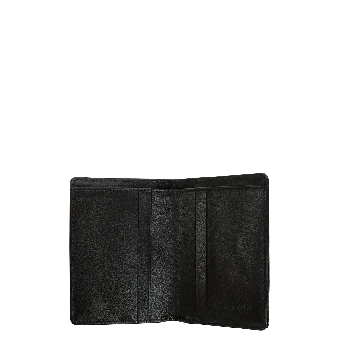 Cartera hombre mini anguila piel negra