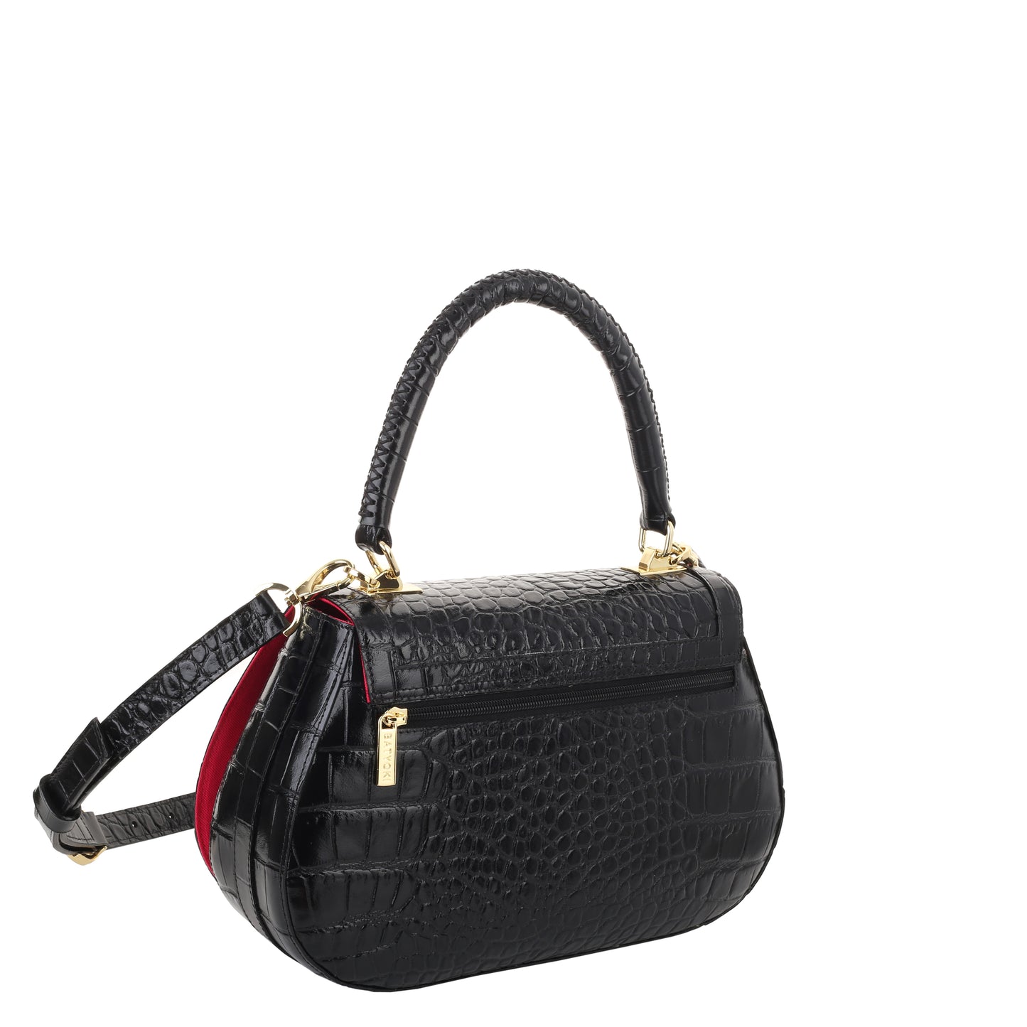 Bolso de mano mujer Edith m de piel negro