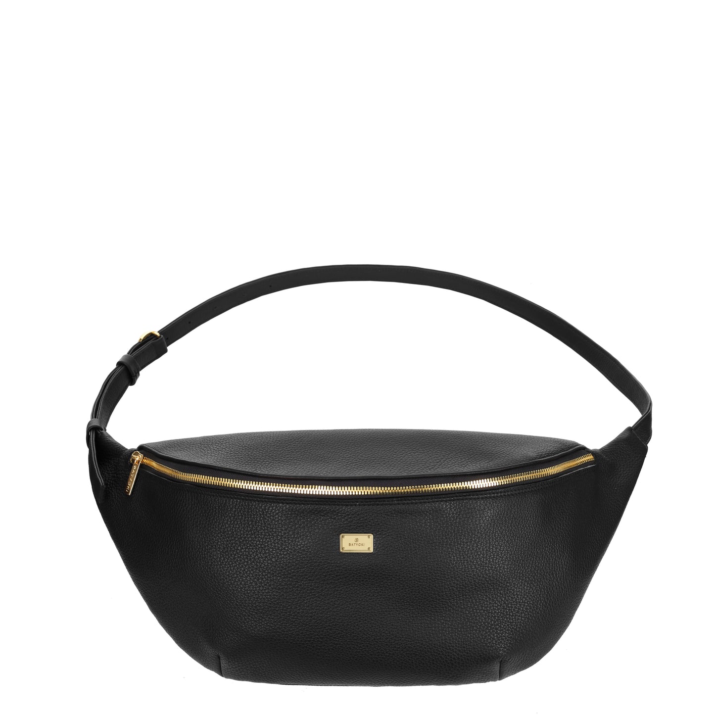 Damen-Ledertasche Livia floter schwarz