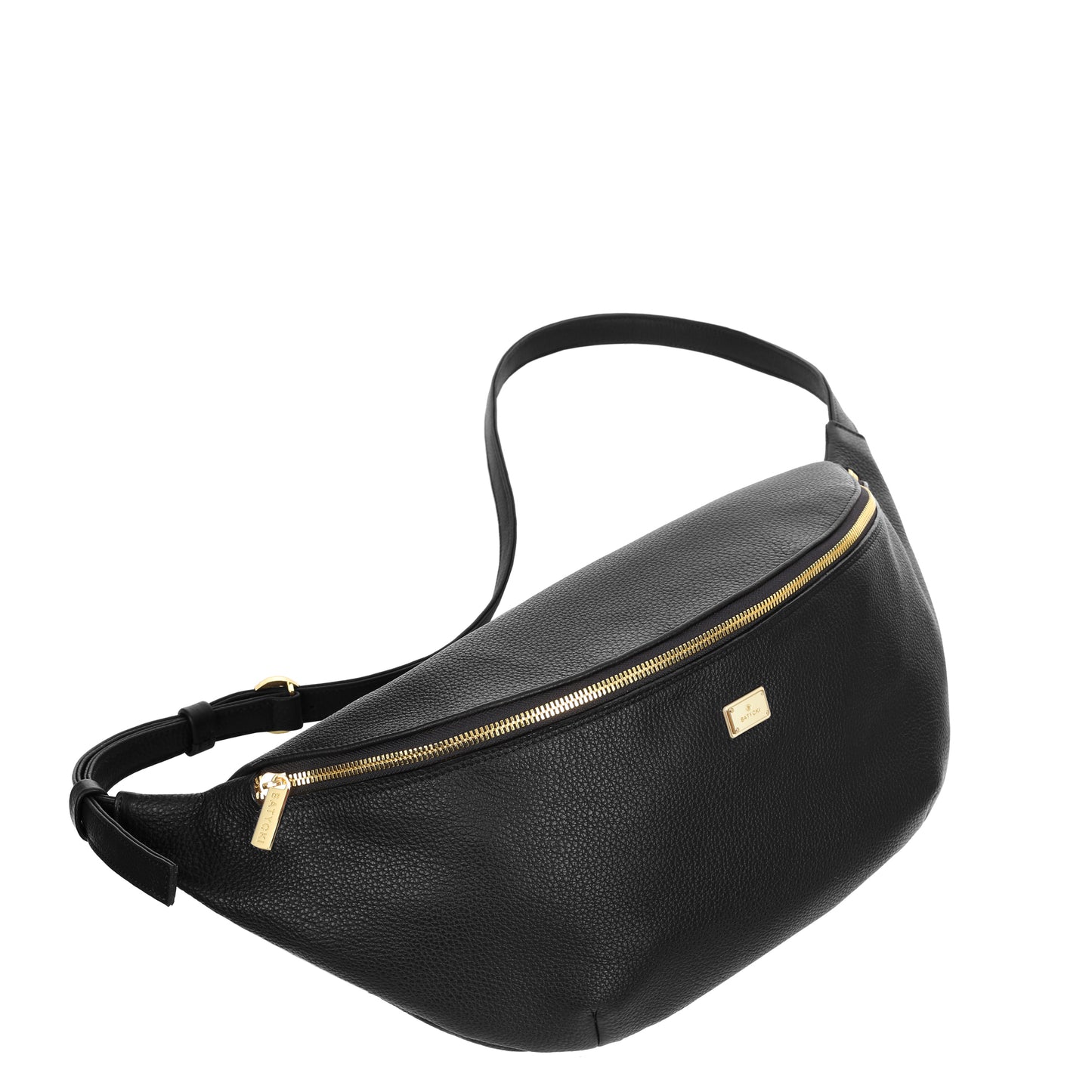 Damen-Ledertasche Livia floter schwarz