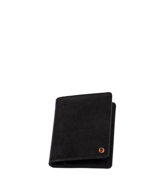Artico black leather case for car documents