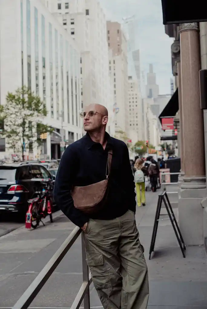 Saszetka męska skórzana Lunar