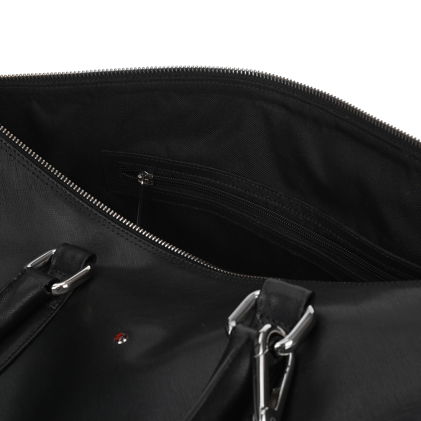 Artico-Reisetasche aus schwarzem Leder