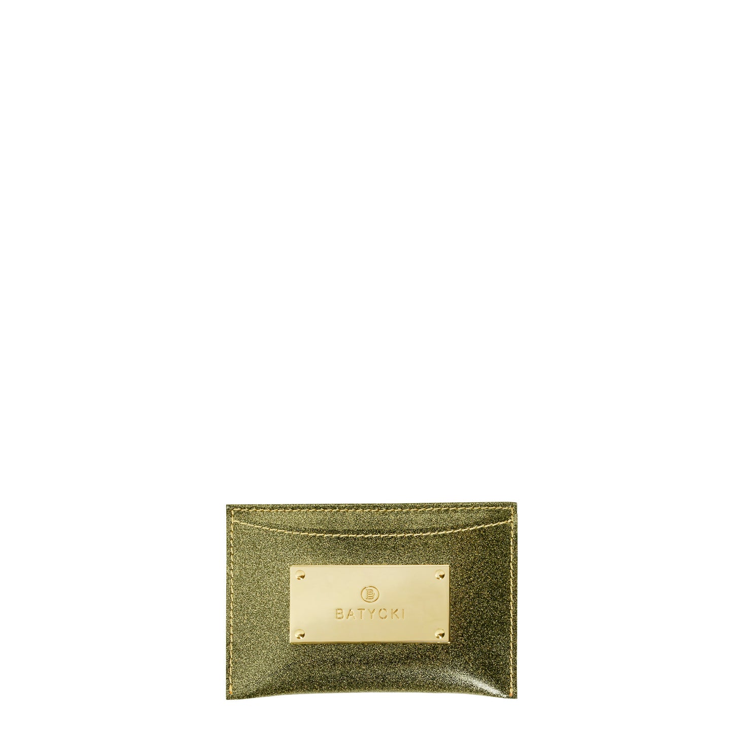 GOLD leather card case