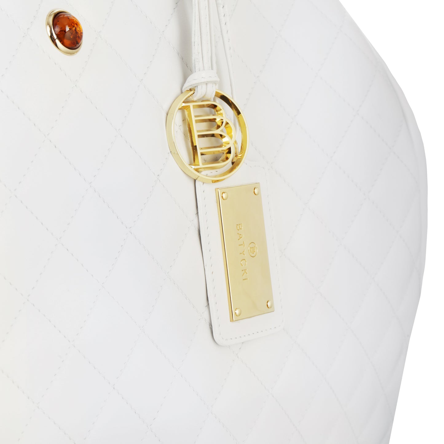 EMMA NAPA WHITE women's leather handbag