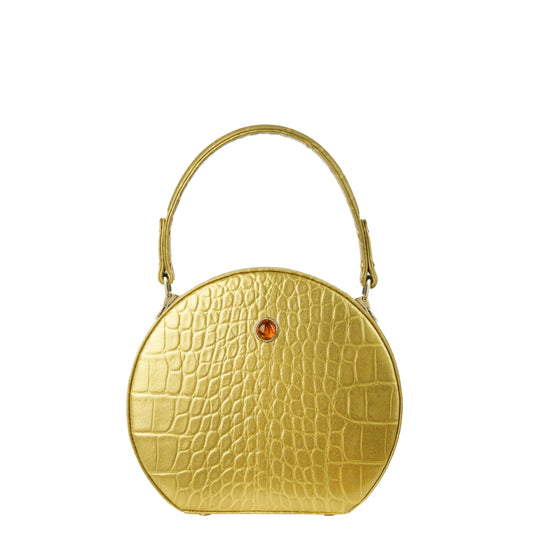 Nefre gold pane women's bag No3