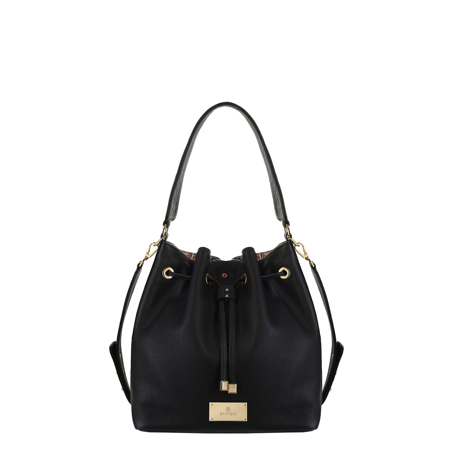 BE RELAXED leather bag women's bag floter black