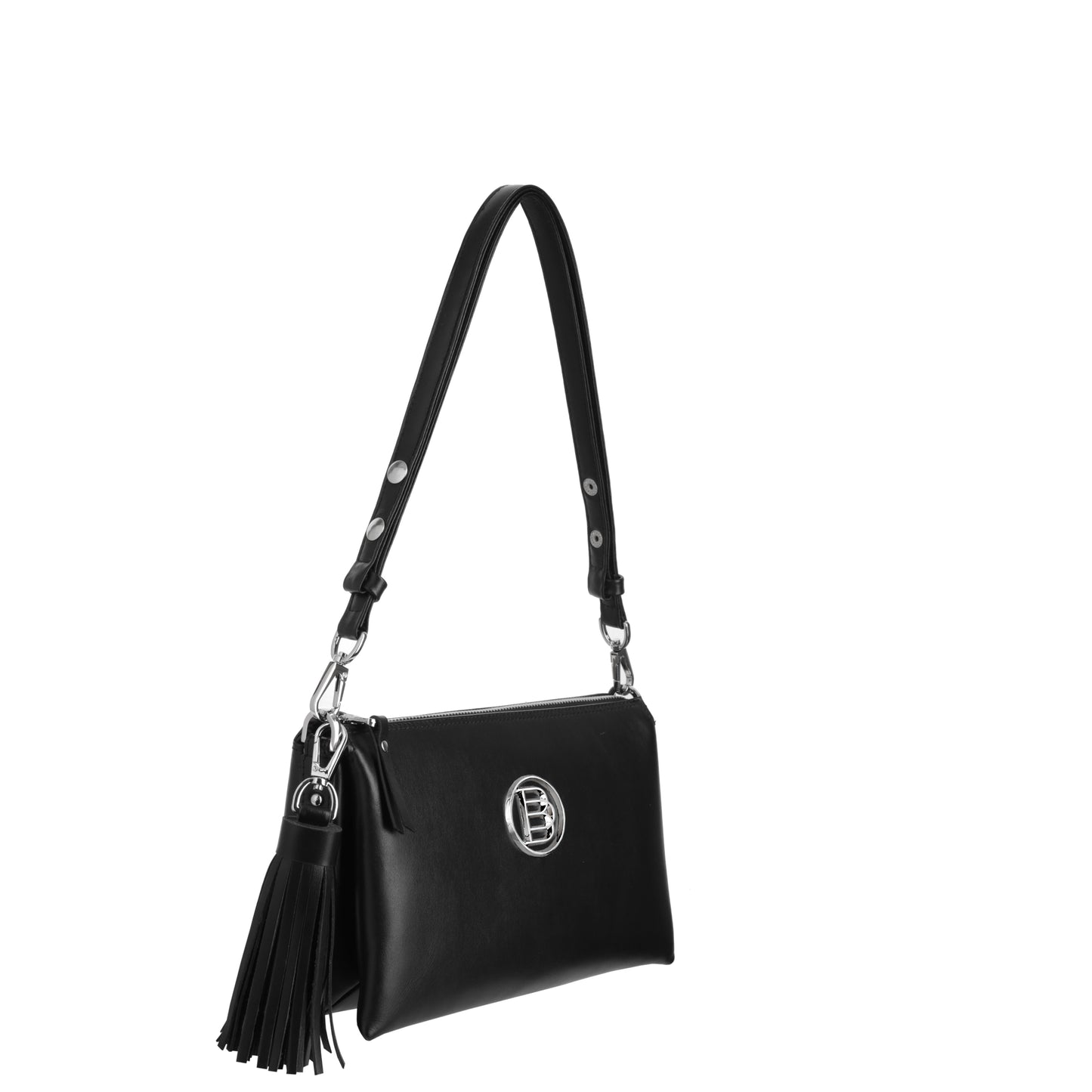 ELISE NAPA BLACK women's leather handbag