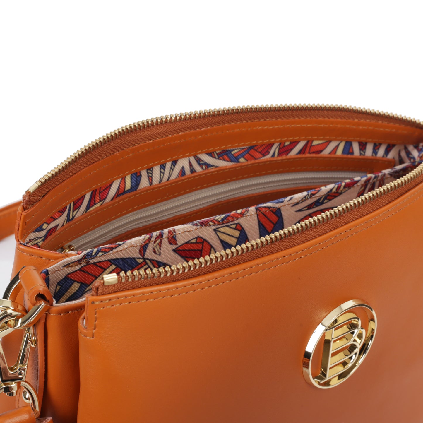 ELISE NAPA GINGER women's leather handbag
