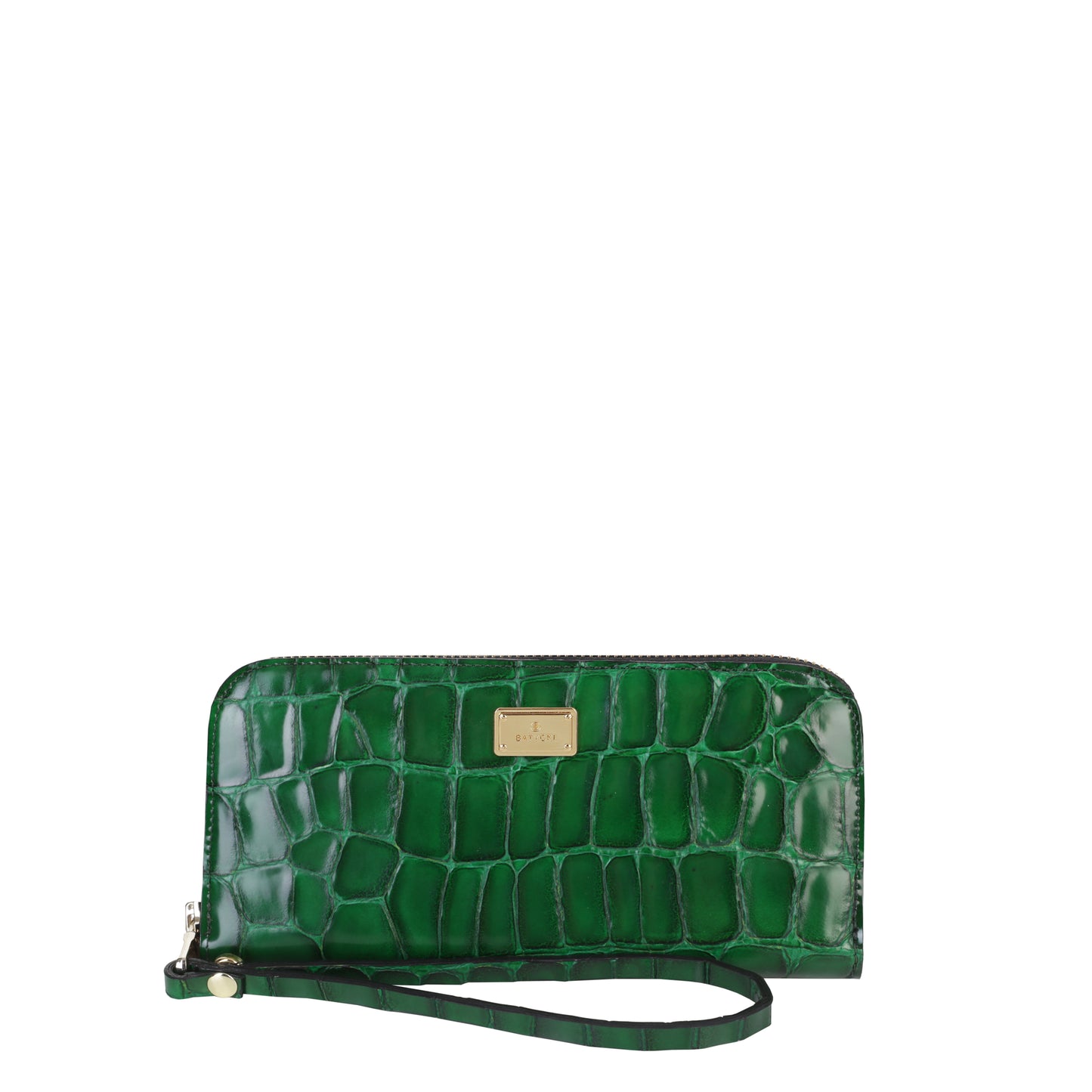 CUCA MATE green women's leather wallet