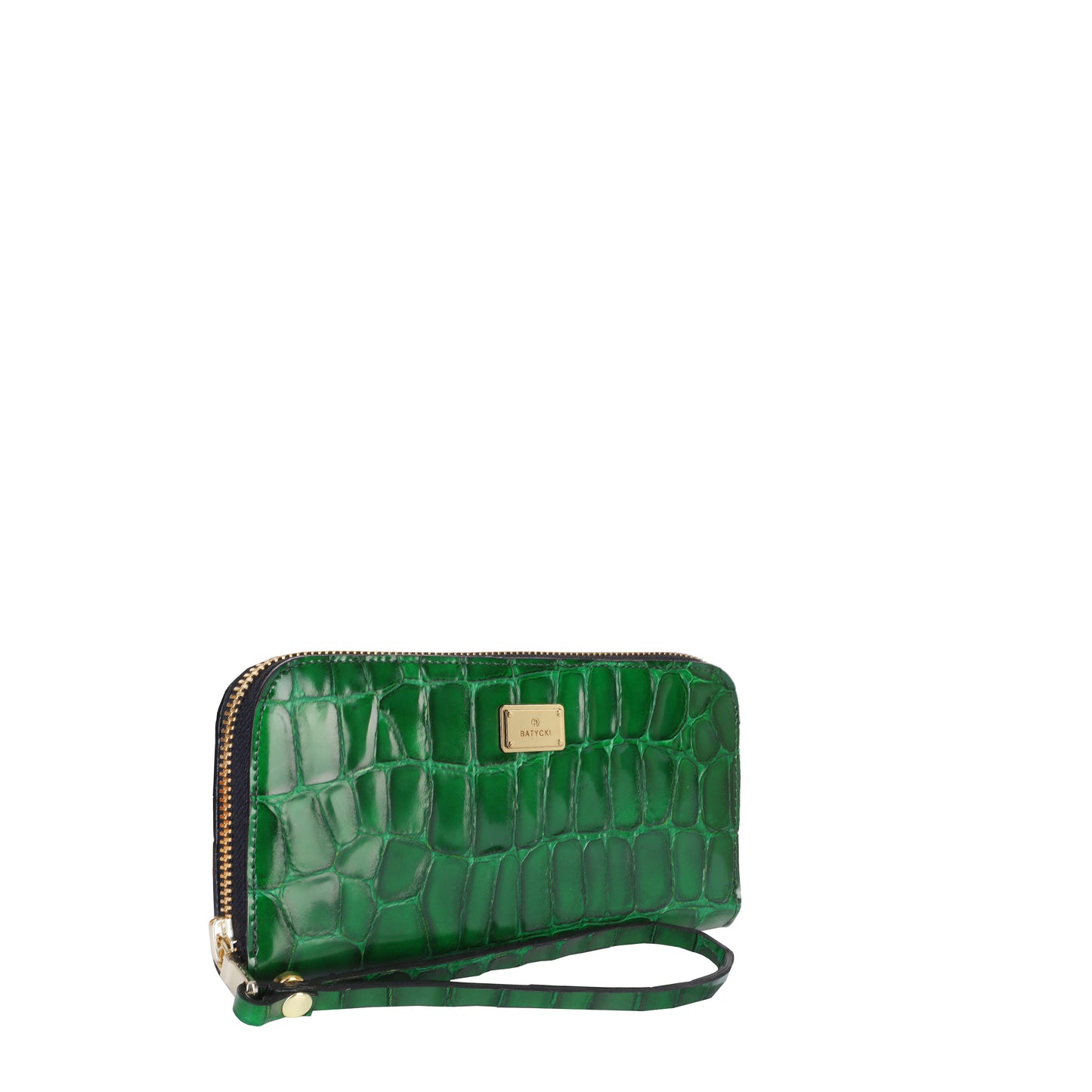 CUCA MATE green women's leather wallet