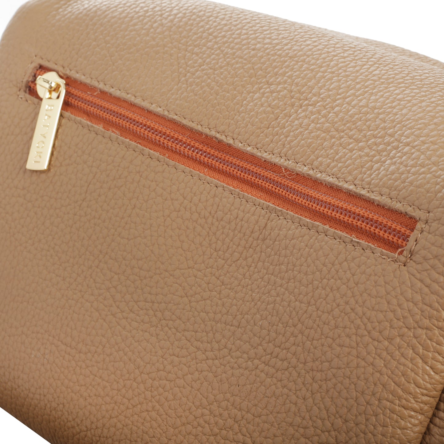 TO GO leather women's bag, floter beige