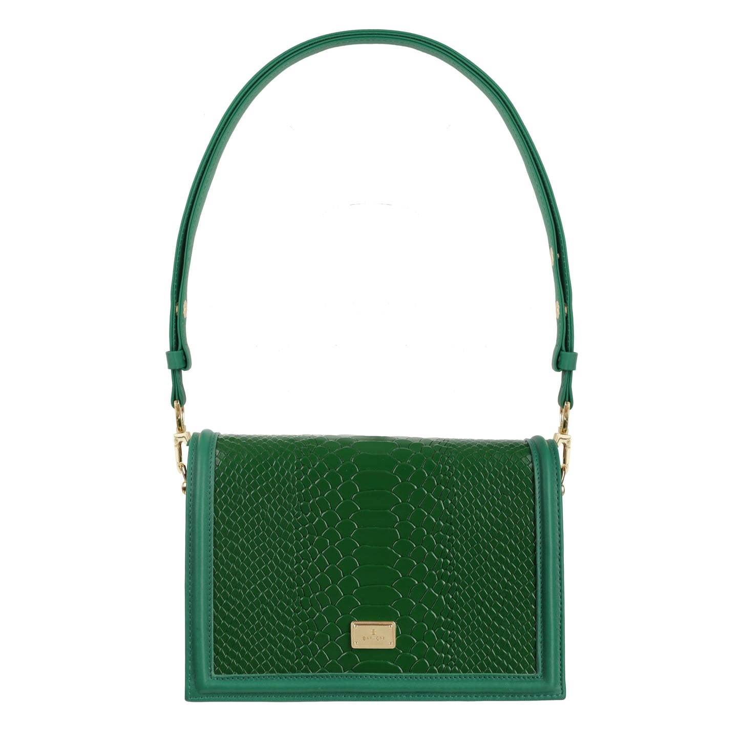 MAYA GREEN women's leather handbag