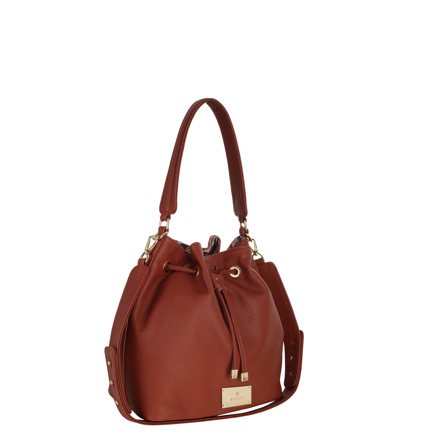 BE RELAXED FLOTER BRANDY women's leather bag