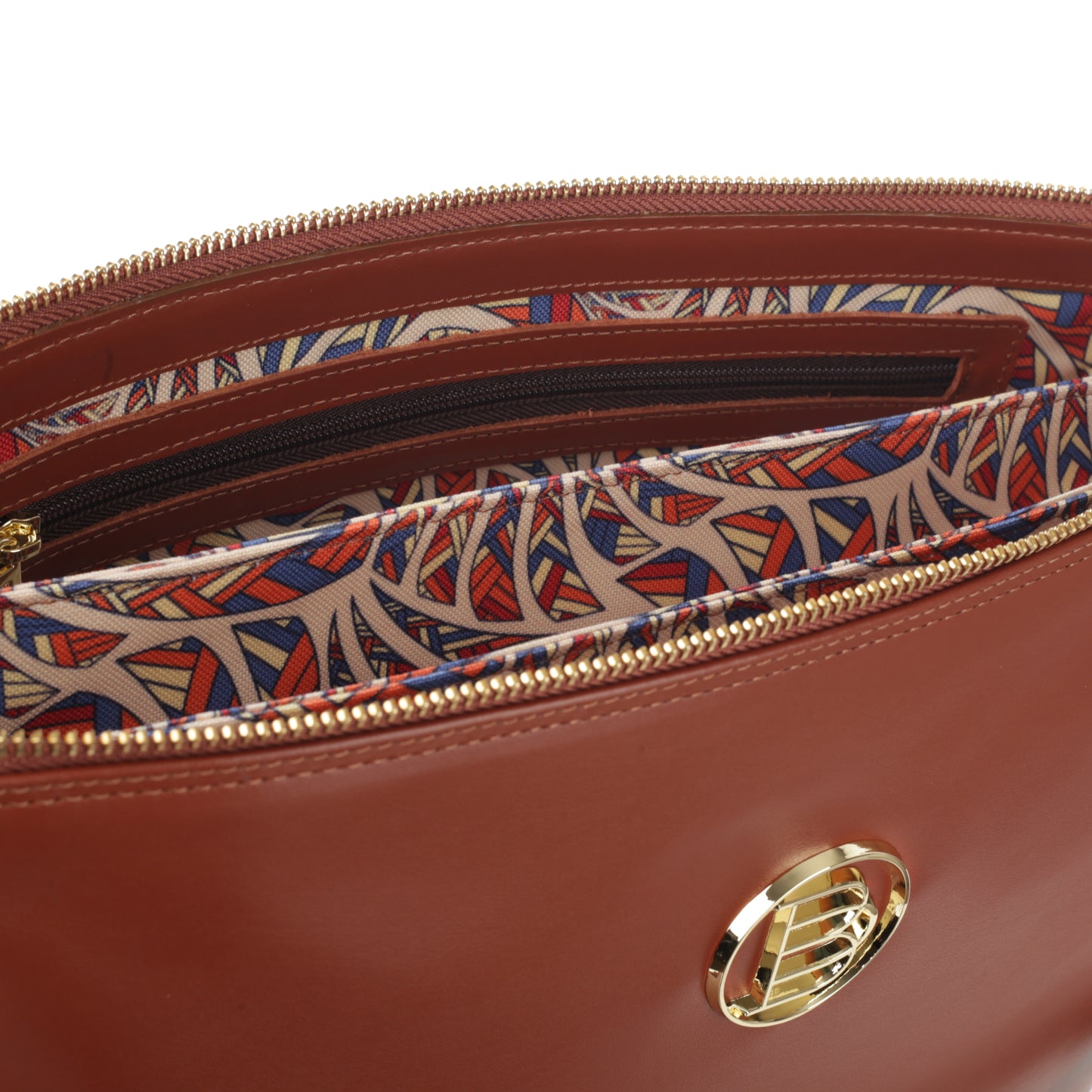 MILLO II NAPA BRANDY women's leather handbag