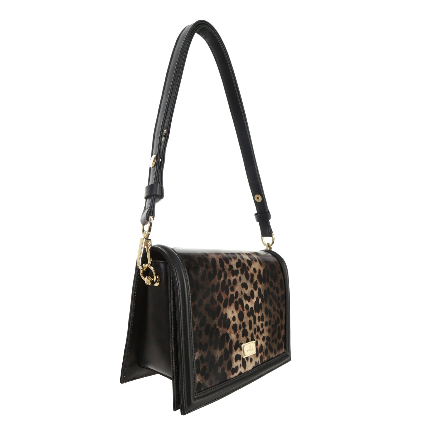 Bolso de mano mujer Maya de piel negro