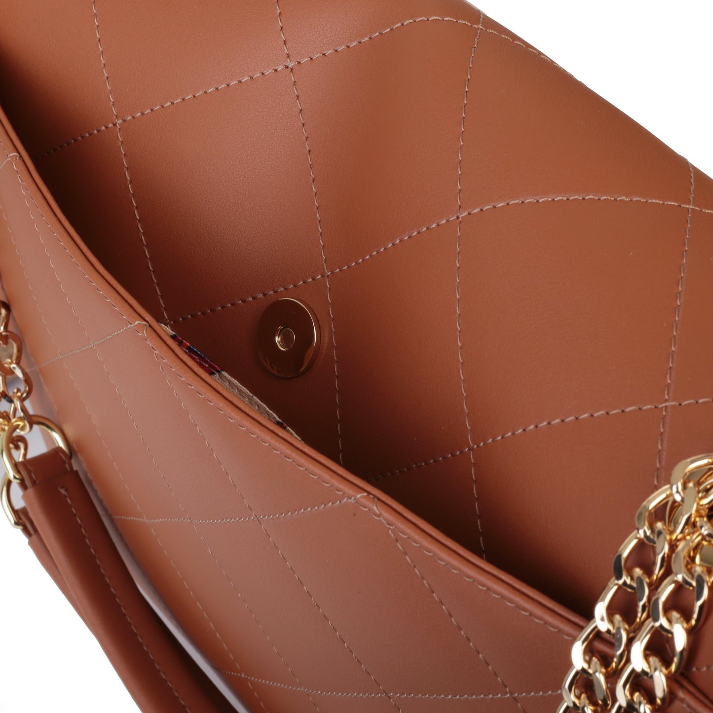 BLANCA NAPA COGNAC women's leather handbag