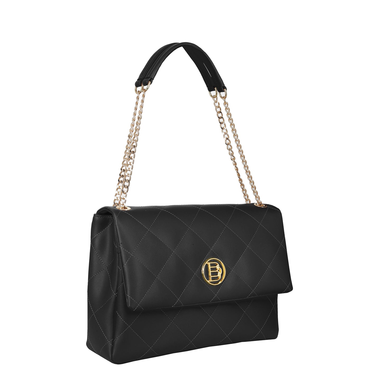 BLANCA NAPA BLACK women's leather handbag