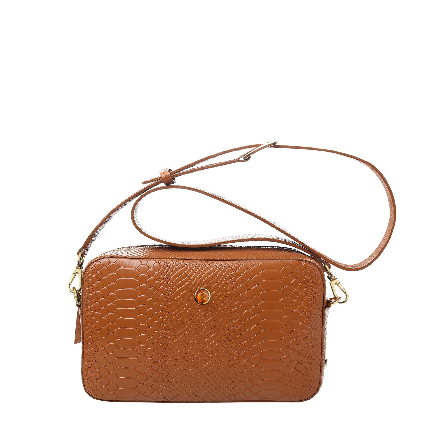 ALFIE COGNAC women's leather handbag
