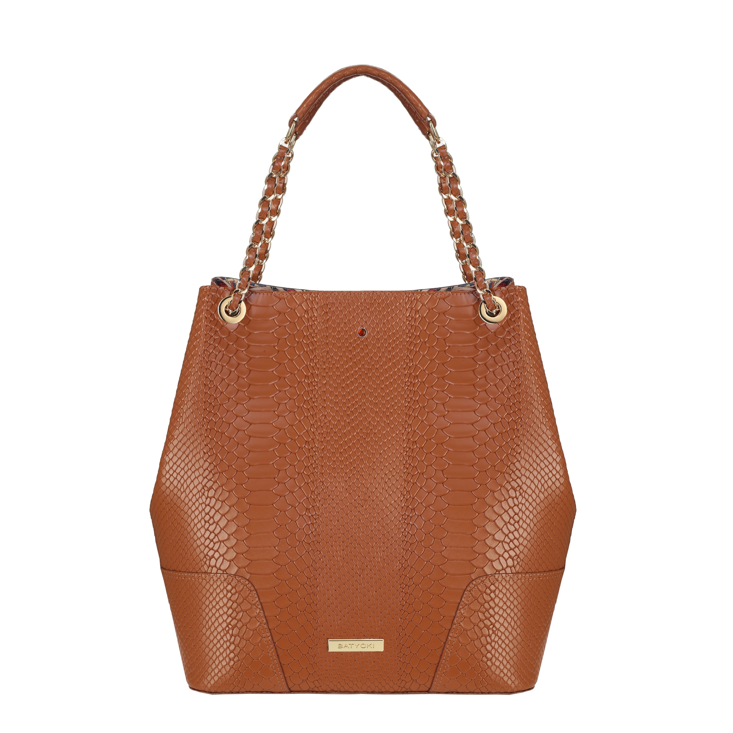 Cognac color leather clearance purse