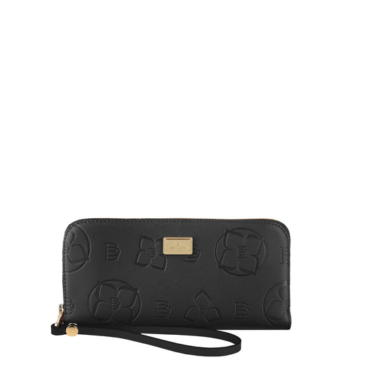 NAPPA BLACK women's leather wallet