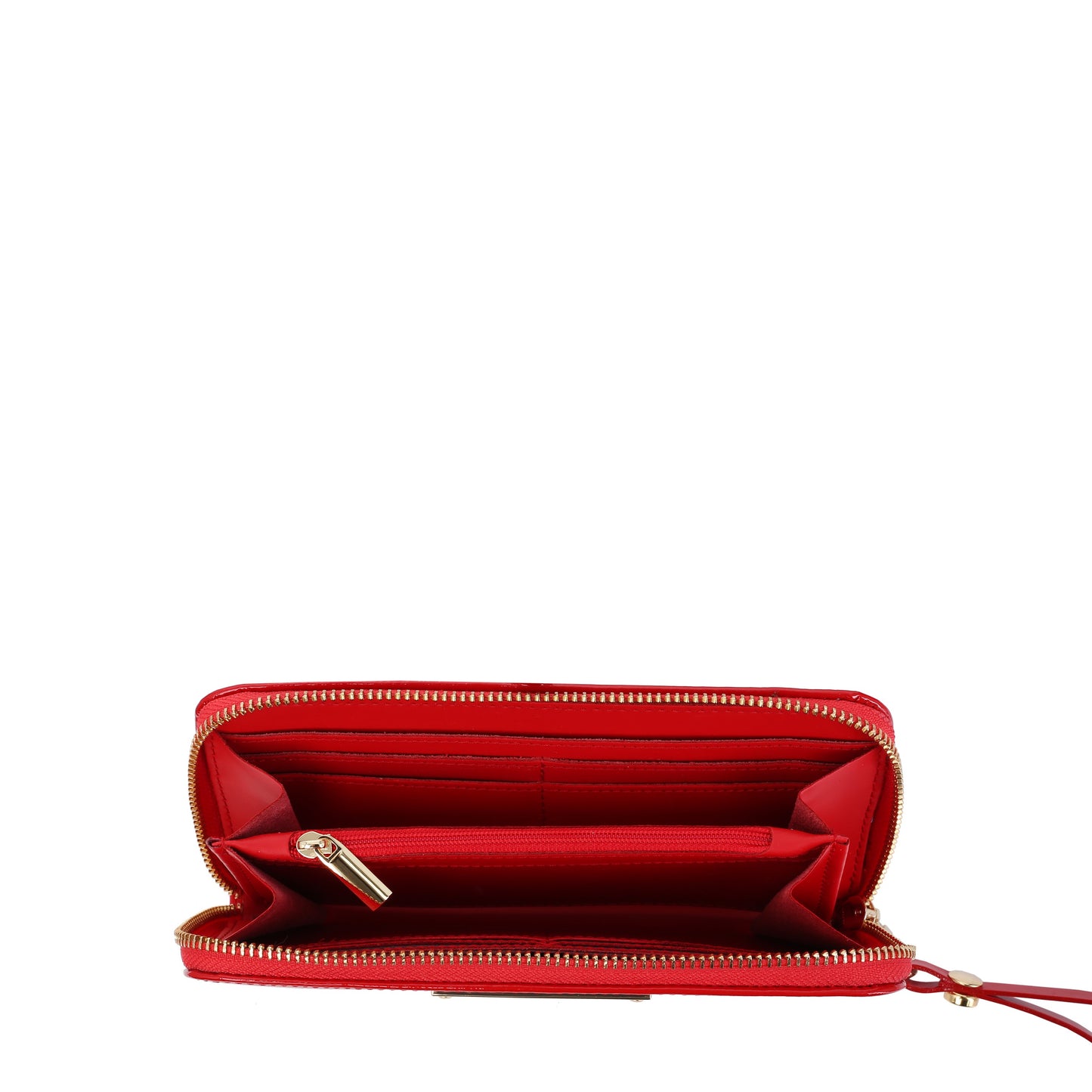 VERNICE RED women's leather wallet