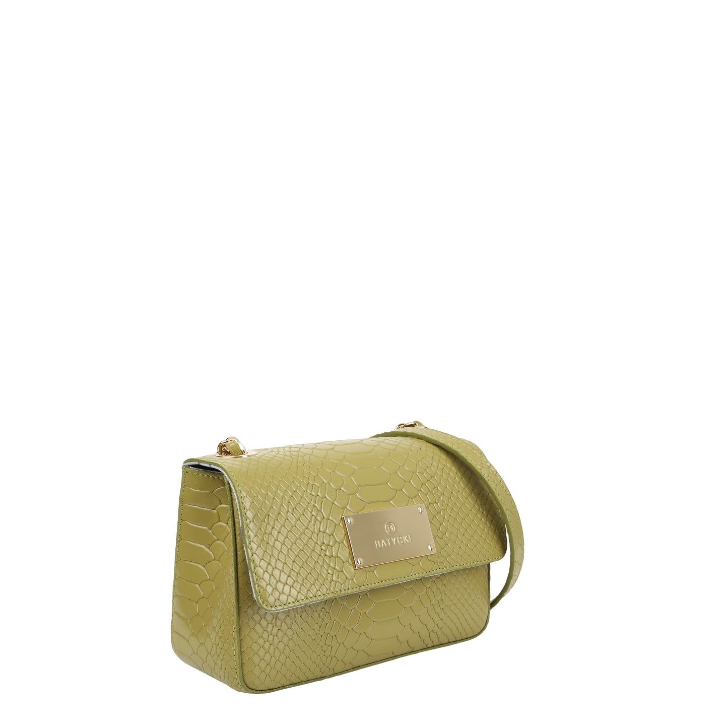 ELLE OLIVE women's leather handbag
