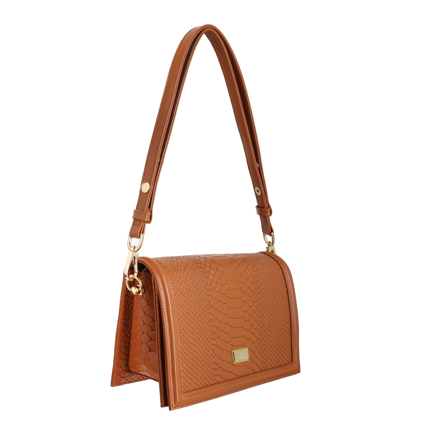 MAYA COGNAC women's leather handbag