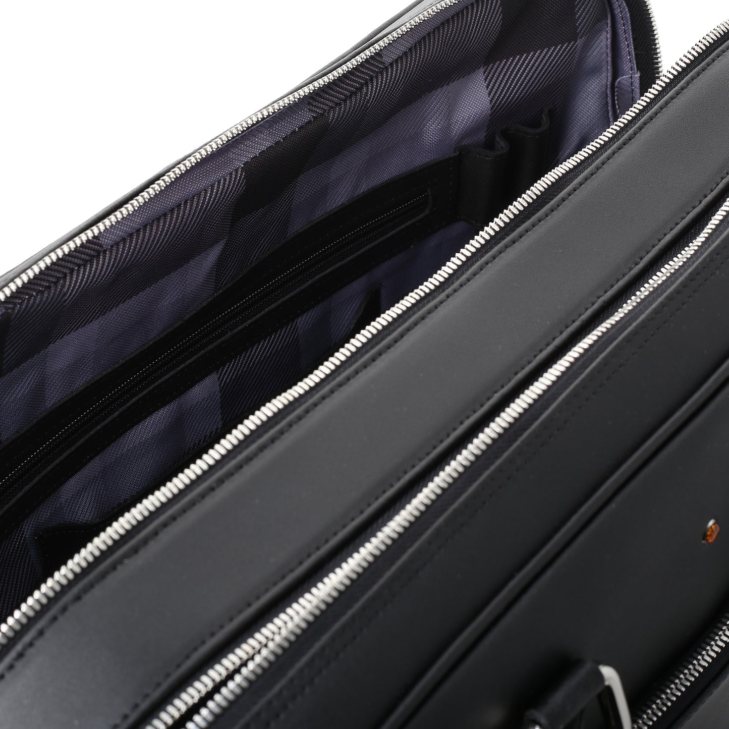 NAPA BLACK leather laptop bag