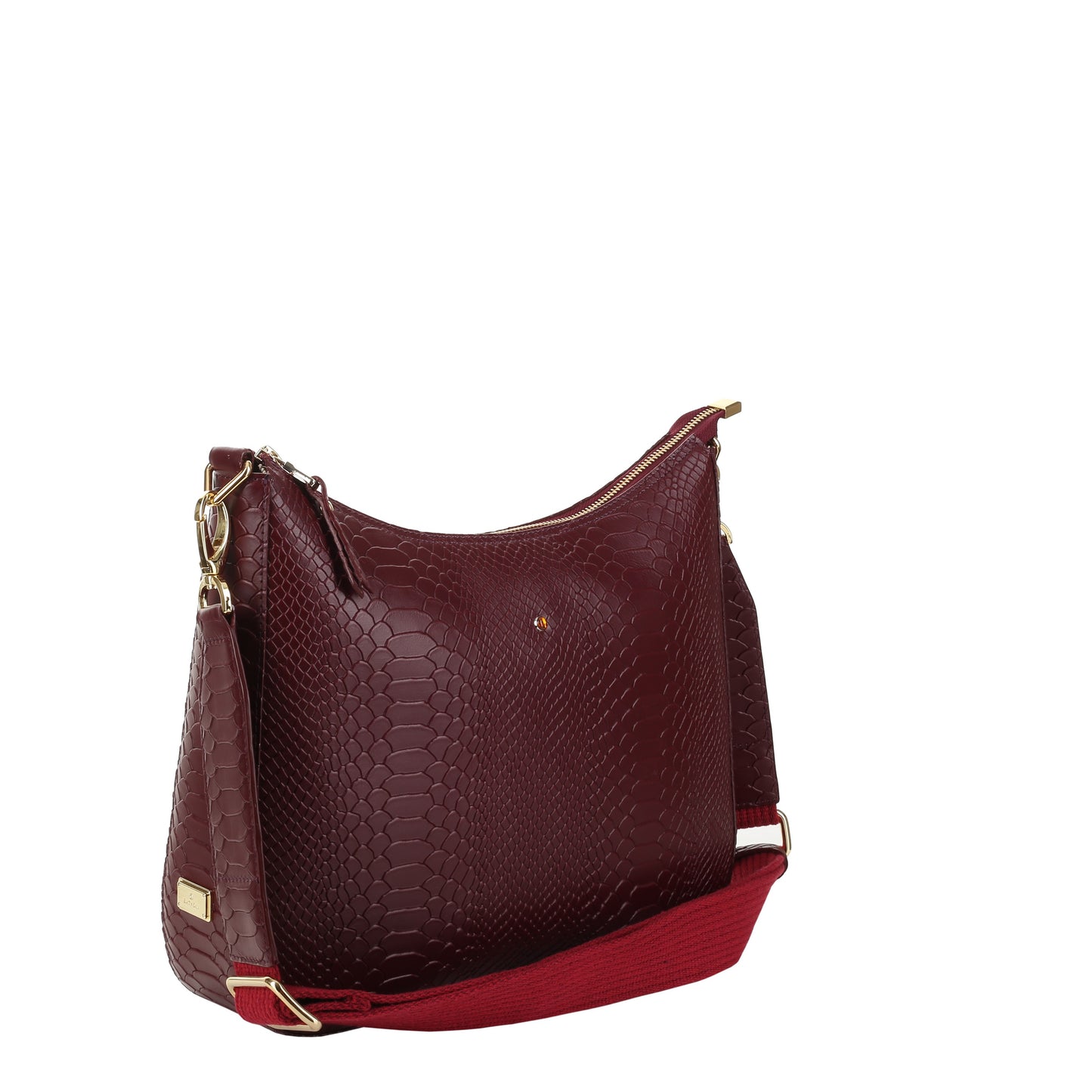 ELYSEE CLARET women's leather handbag