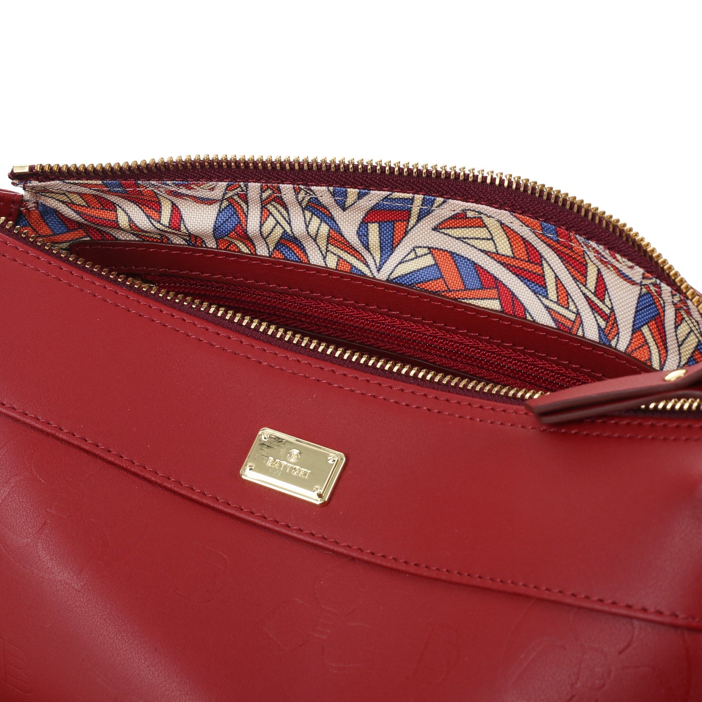 LEVRE NAPA CLARET women's leather handbag