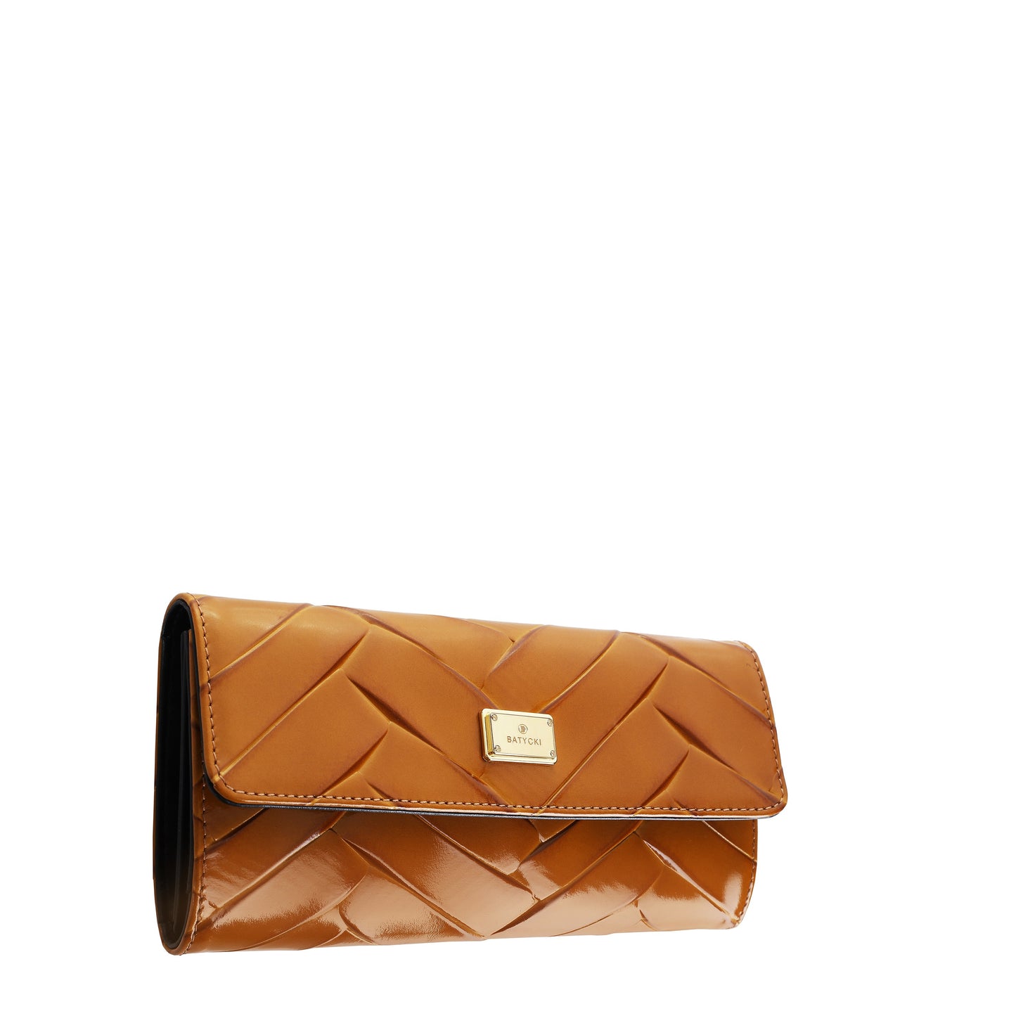 BRAID HONEY women's leather wallet