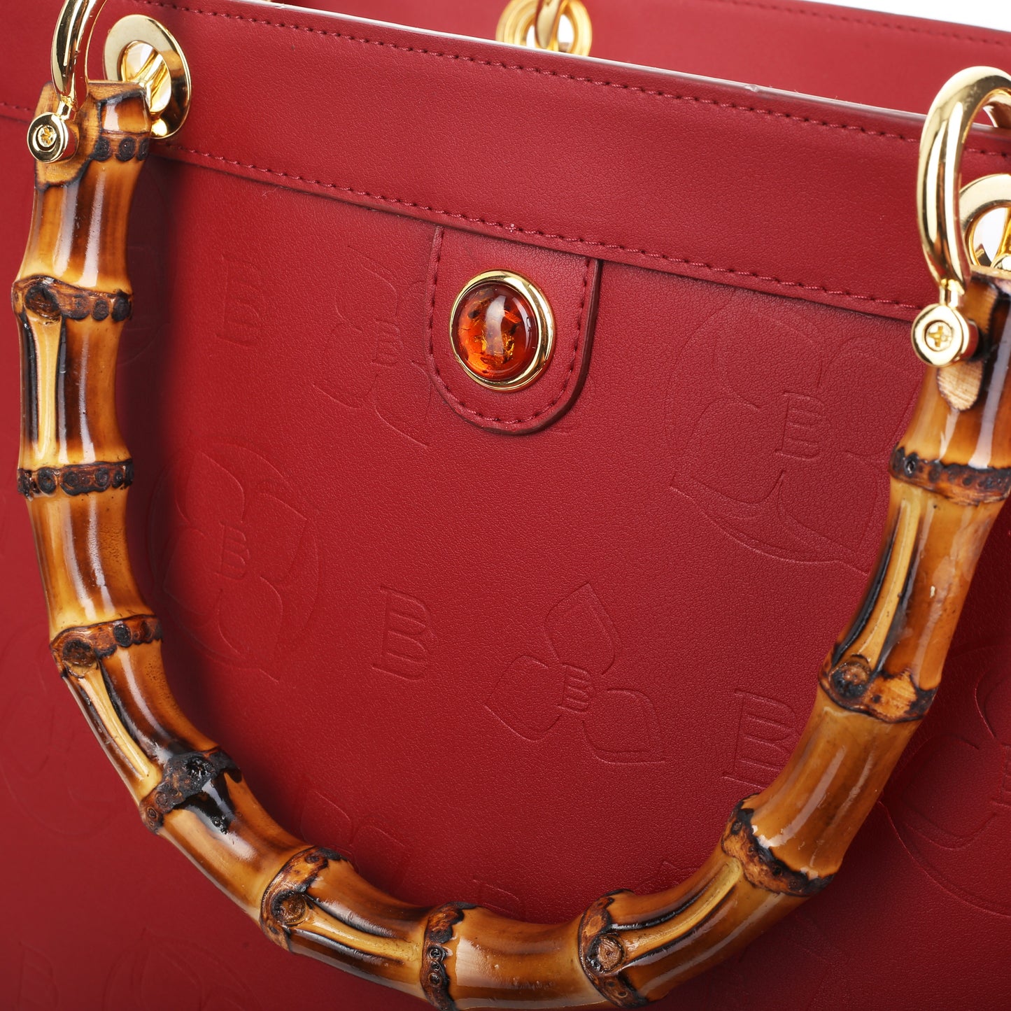 THENA NAPA CLARET women's leather handbag