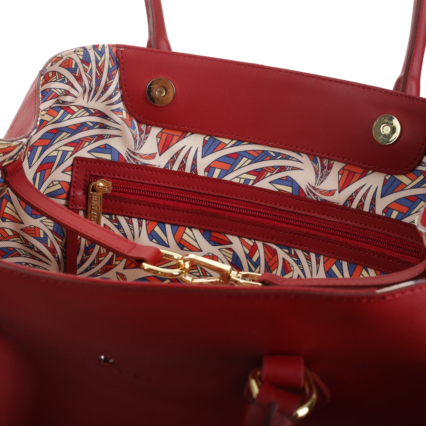 MAMMA NAPA CLARET women's leather handbag