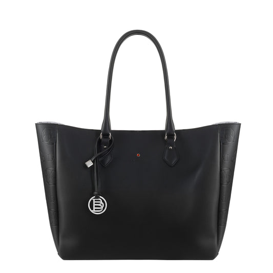 MAMMA NAPA BLACK women's leather handbag