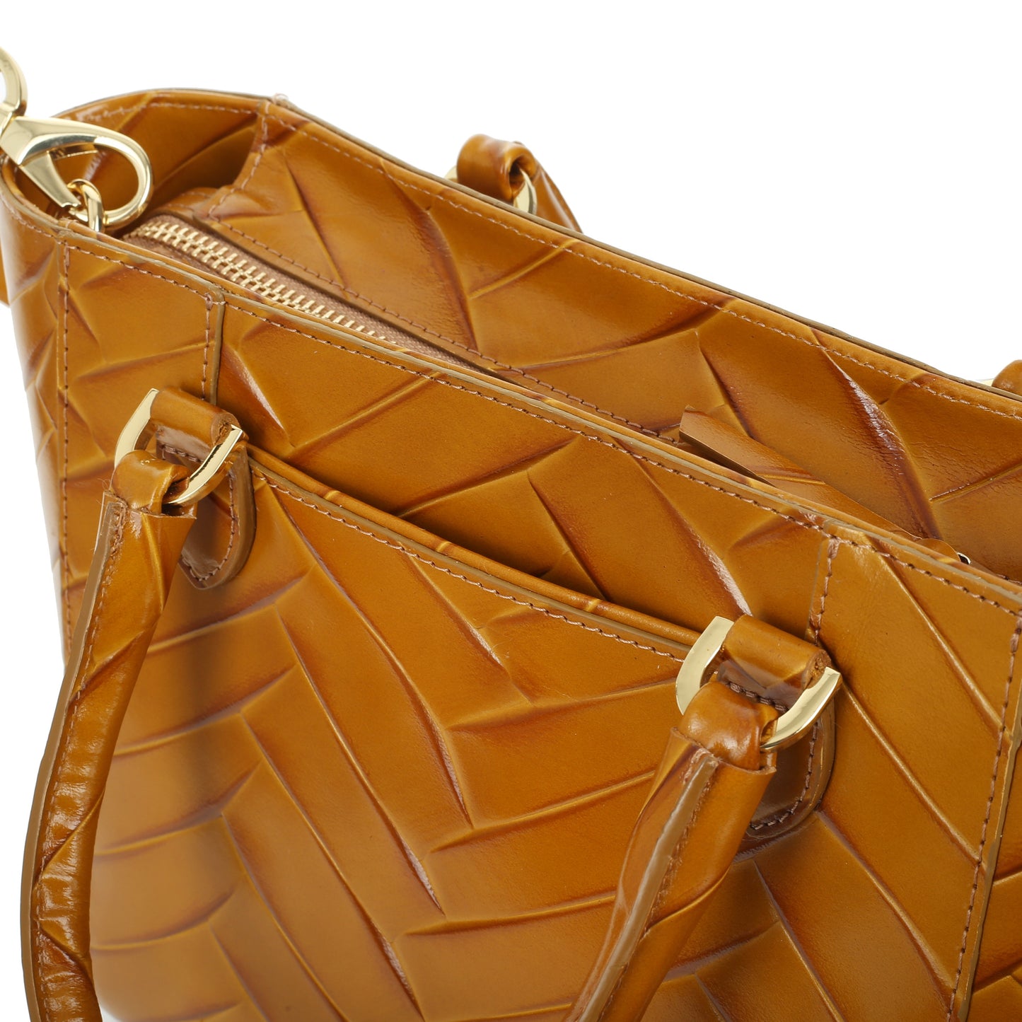 STAMPIA S HONEY women's leather handbag