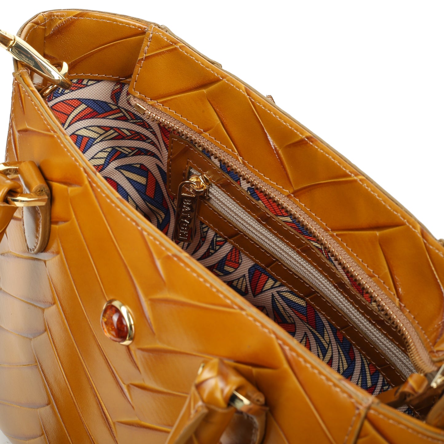 STAMPIA S HONEY women's leather handbag