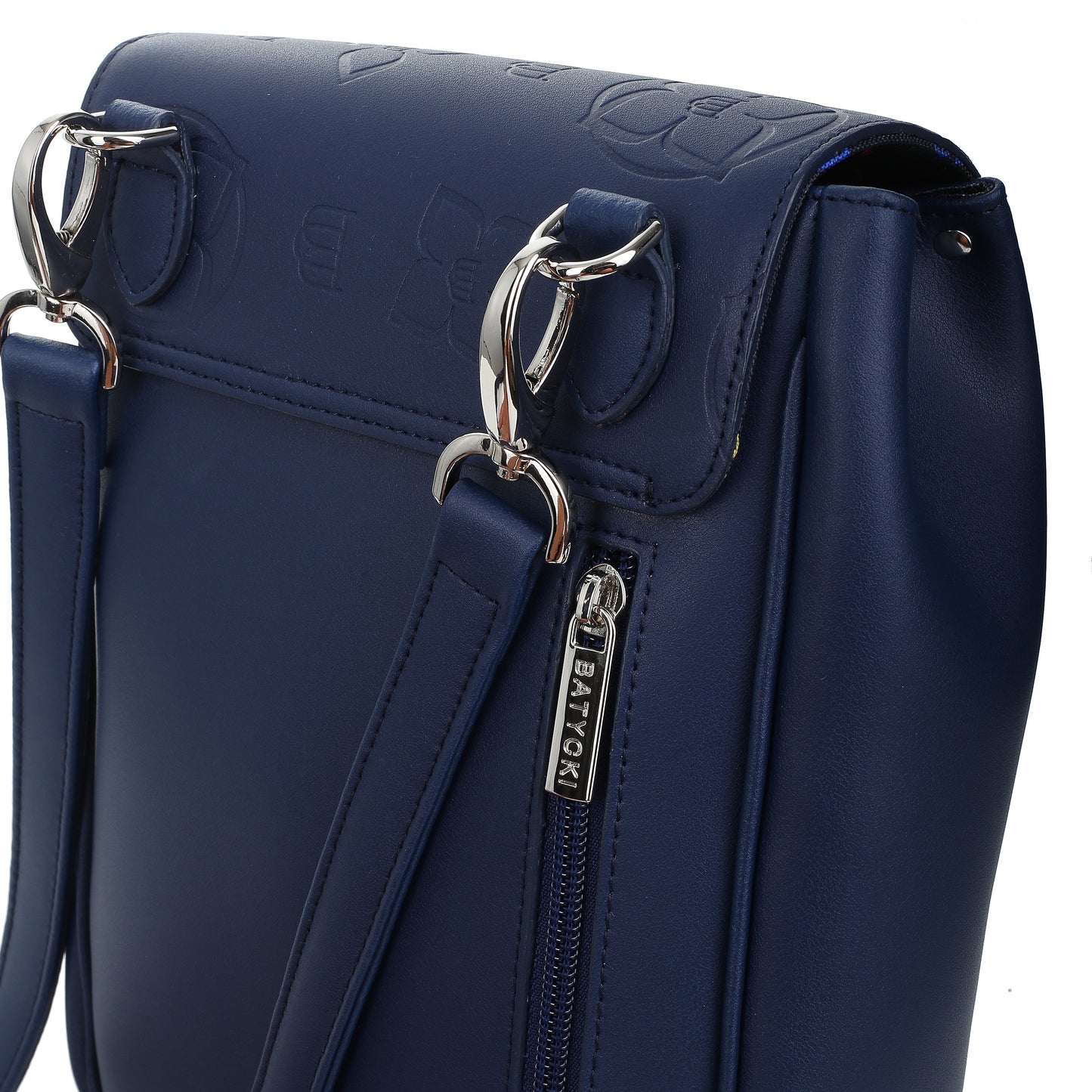 VICTORIA NAPA NAVY women's leather backpack
