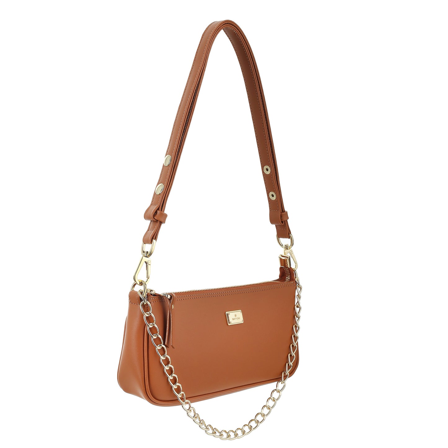HARLEY COGNAC women's leather handbag